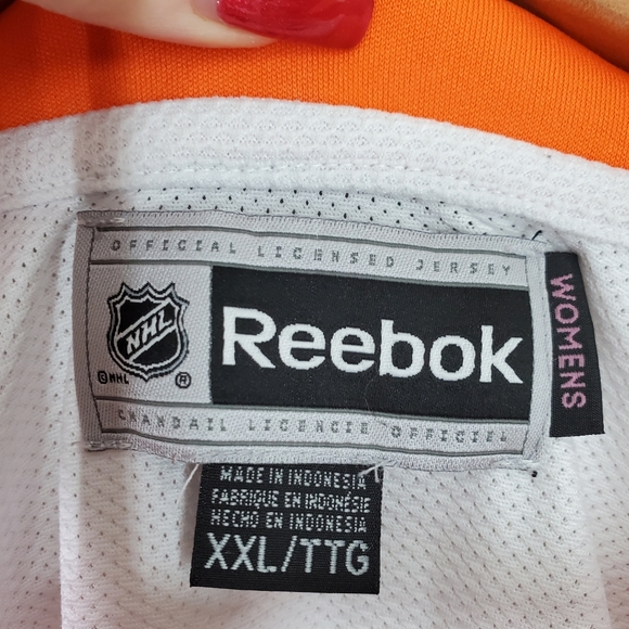 Philadelphia Flyers Jersey Womens Size XXL Reebok Blank - Picture 3 of 10
